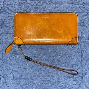 Tan/Brown Amazon wallet